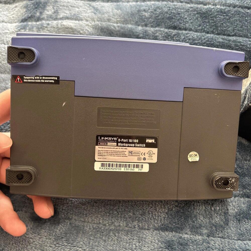 Linksys Router EZXS88W Tested And Working - Picture 4 of 5